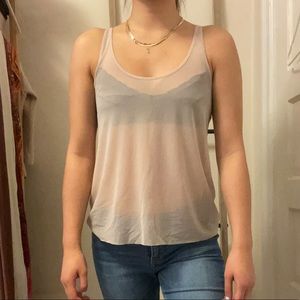 See through tank